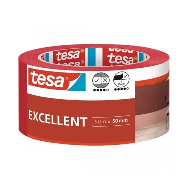 TESA - EXCELLENT 50M TESA maskeringstejp - bredd: 30 MM Bredd: 30 MM