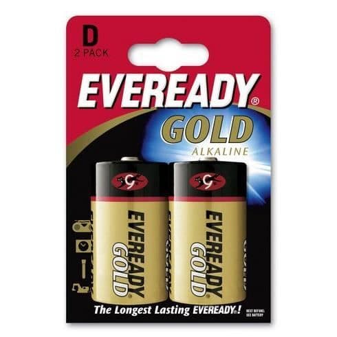 Energizer Eveready D/LR20 alkaliskt batteri - Blist…