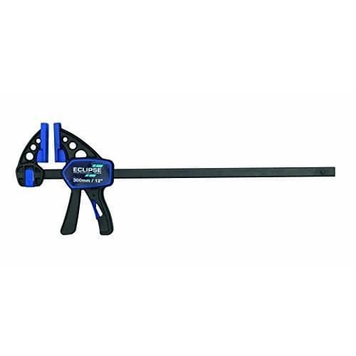 Eclipse Professional Tools One Hand Bar Clamp, blå och svart, 12" - EOHBC12-MINI