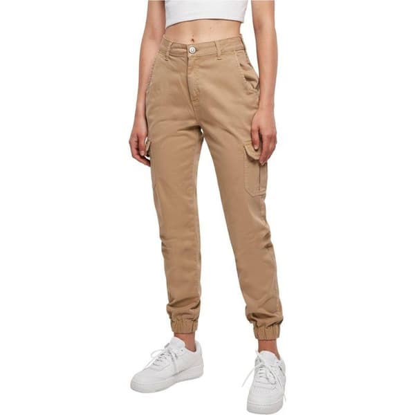 Urban Classics Dam - Stretchbyxor med hög midja