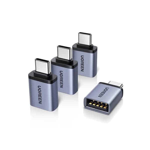 USB C till USB A OTG-adapter - UGREEN - 10Gbps - 4-pack - Kompakt & Hållbar
