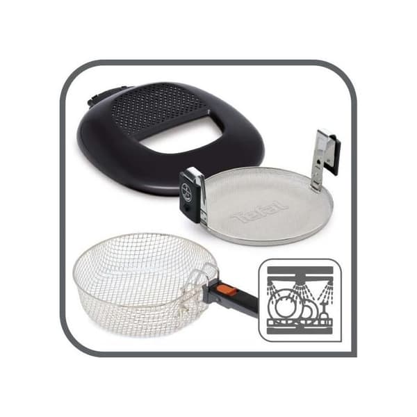 Fritös - TEFAL - FF175D71 - Variabel temperatur - Timer - Kapacitet 1,2 kg