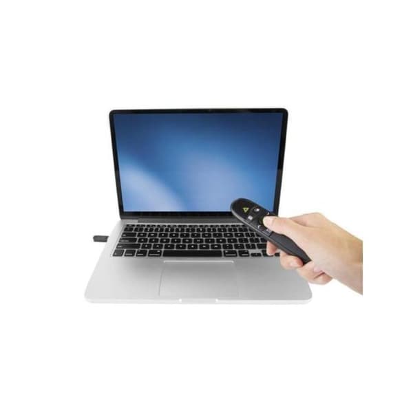 Trådlös presentationsfjärrkontroll - STARTECH.COM - PRESREMOTEG - Grön laserpekare - Räckvidd 27 m - USB