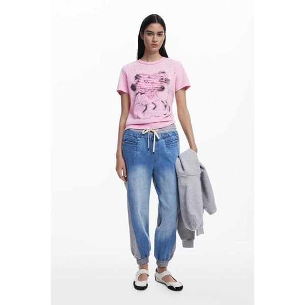 T-shirt dam Desigual Mickey