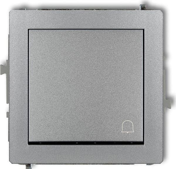 Klocka - KARLIK - 7DWP-4 - Metallisk silver - IP20 - Dekor