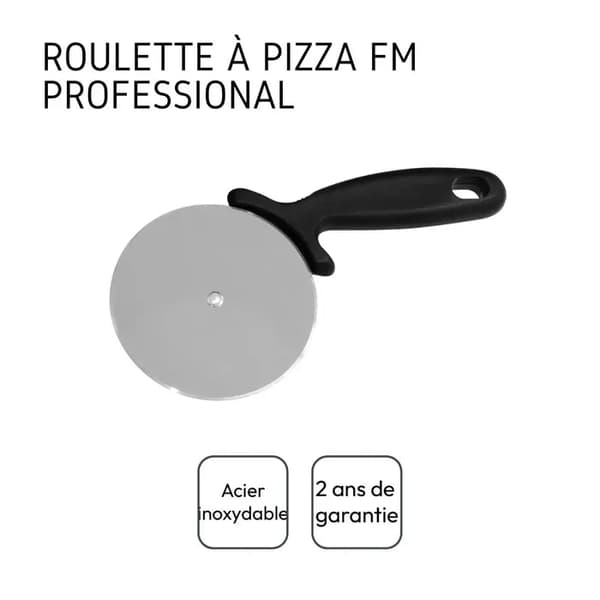 Set med pizzaplattor och hjul - FACKELMANN PROFESIONAL