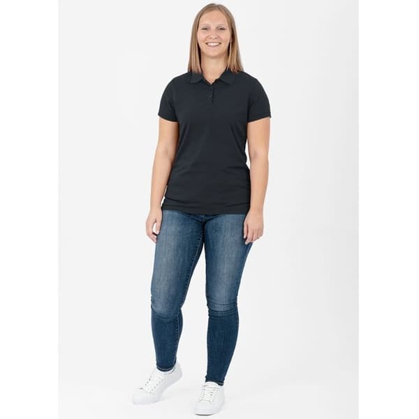Jako Polo Doubletex dam pikétröja - antracitgrå - 48