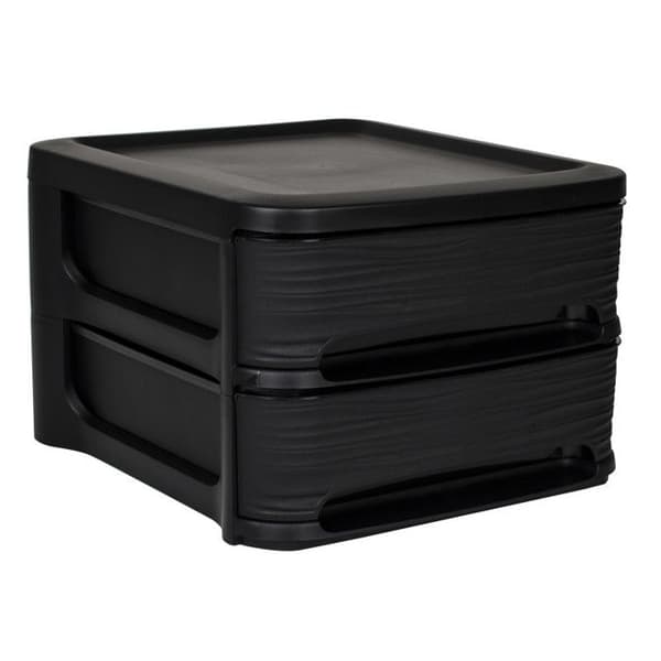 Förvaringsmodul 2 Lådor 32 x 37 cm - Format A4+ - 3D-reliefdesign