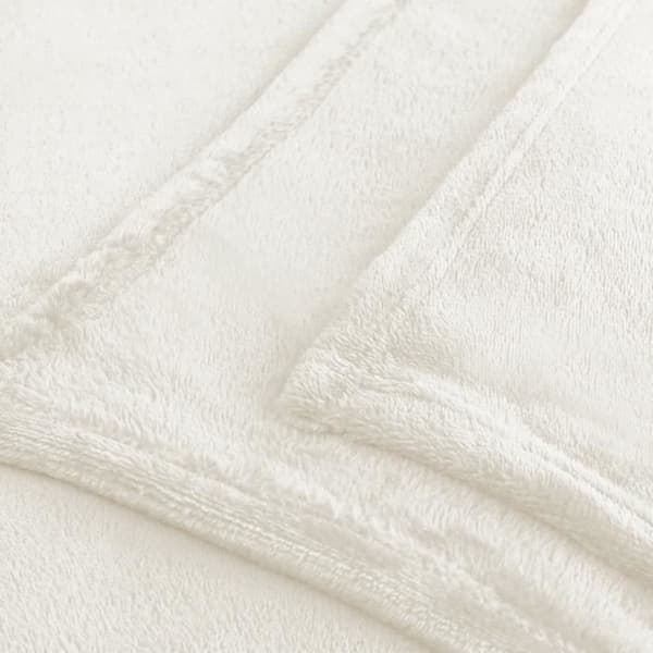 Microfleece Pläd 200 x 220 cm Beige