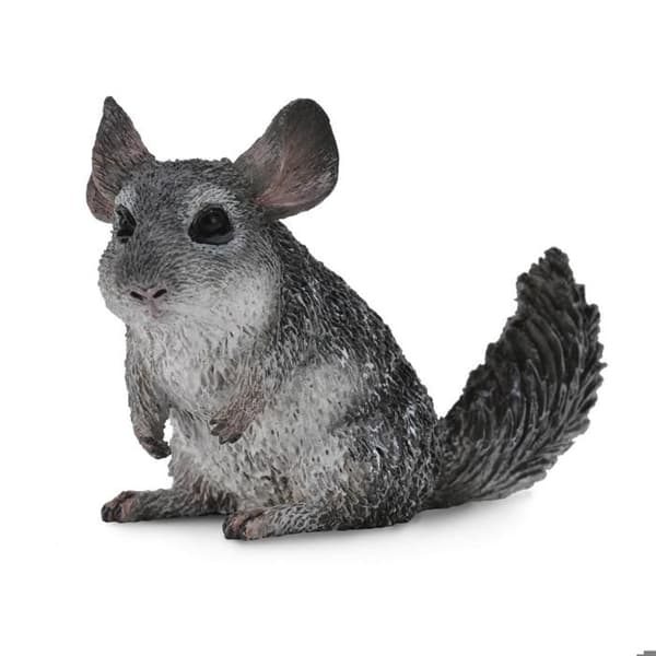Figurine Vilda Djur (M): Långsvansad Chinchilla