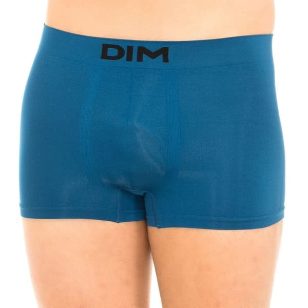 Set med 2 boxers Unno Basic utan sömmar D05HH för män - Svart - Blå
