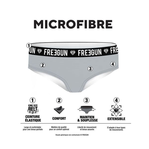 Freegun Mikrofiber Trosor 4-pack Dam
