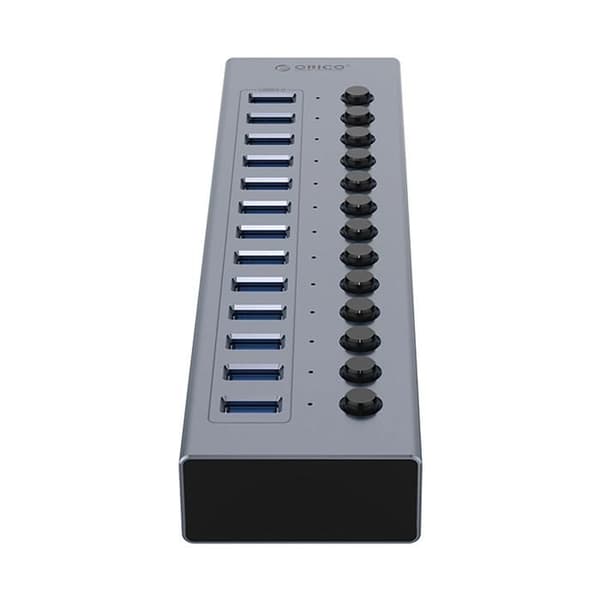 Orico Hub 13X Usb-A För Datorer Med Strömbrytare För Windows Macbook Bärbara Datorer