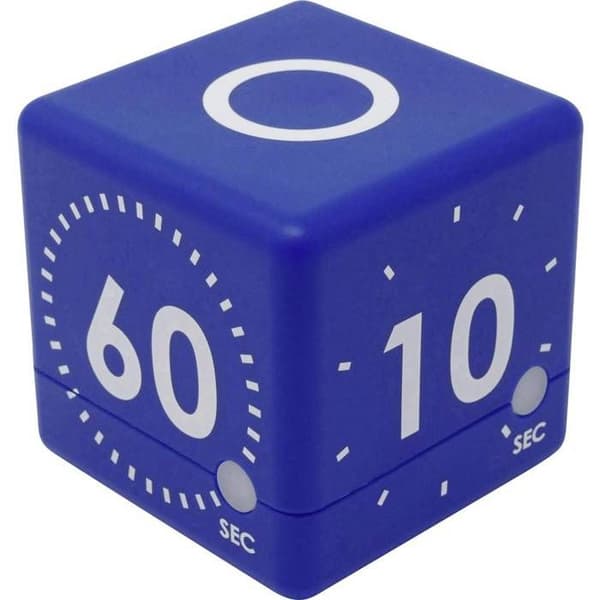 TFA Dostmann CUBE Digital timer blå