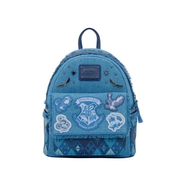 Loungefly - Harry Potter - Mini ryggsäck Denim Harry Potter av Loungefly