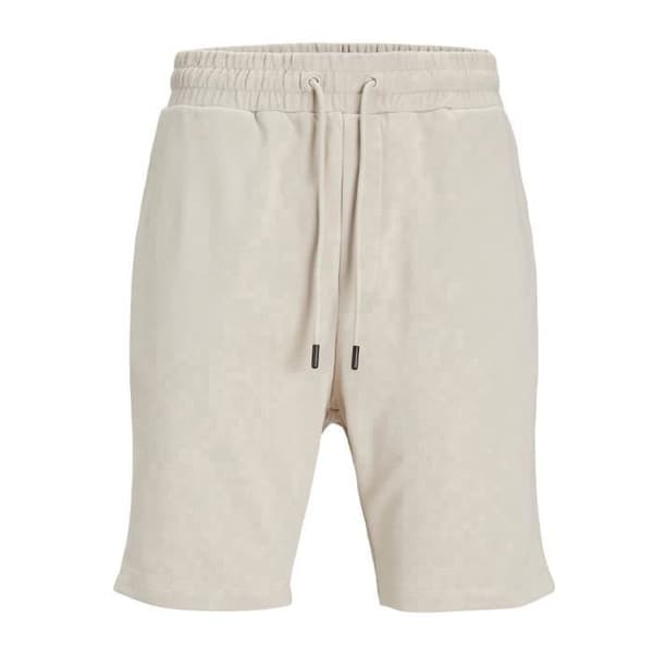 Kort - JACK & JONES - Bradley - Beig - Elastisk midja - Dragsko