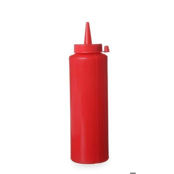 Dispenserflaskor 0,7L - Hendi - Röd - l- L1- P- h240- Polypropen