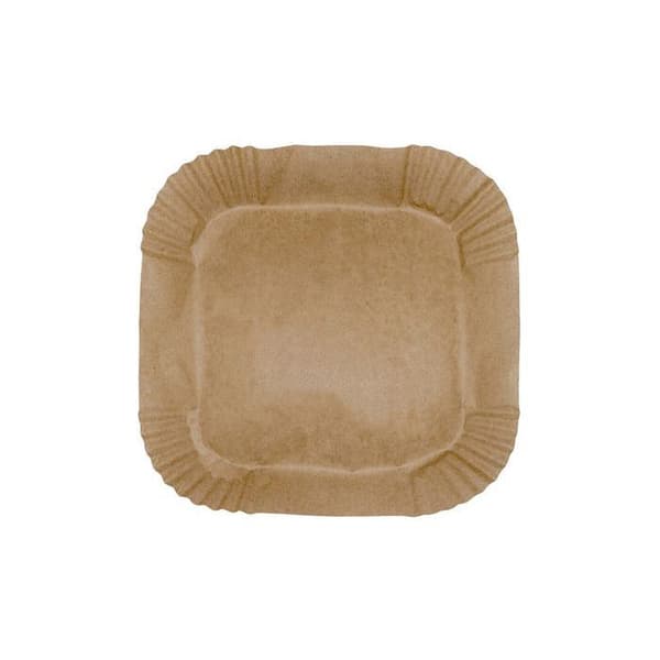 Nerthus bakpapper för varmluftsfritös - 20 x 20 cm - 100 stycken
