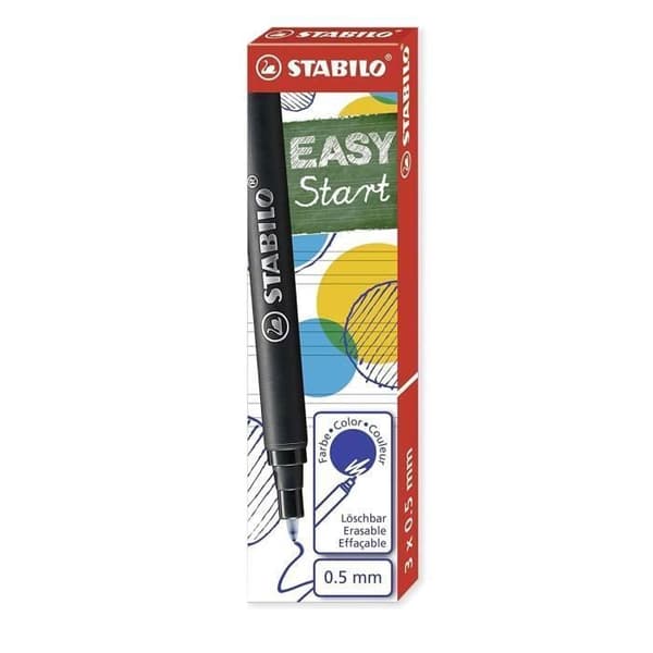 Refills - STABILO EASYoriginal Refills - Blue Ink - Paket med 12 st