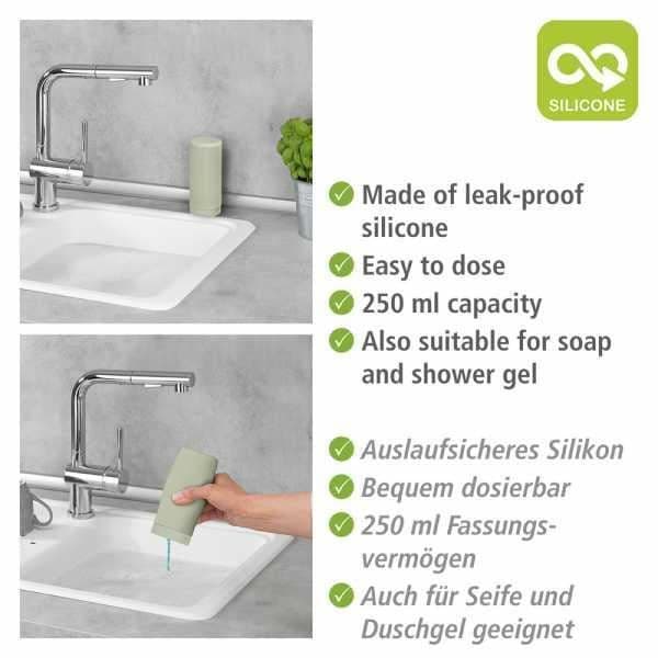 Easy Squeez-e Dishwashing Liquid Dispenser for Kitchen Green, Premium, Easy Dosering, Tvål Dispenser in