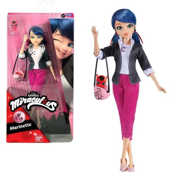 Miraculous Ladybug - Marinette 26cm modedocka - BANDAI