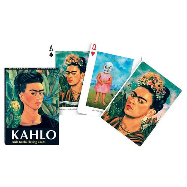 KAHLO Spelkort Frida Kahlo brädspel leksak