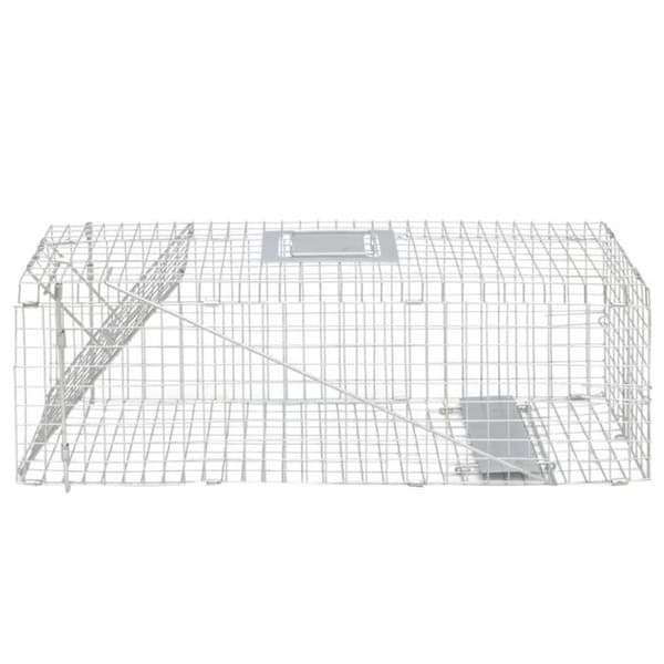 Galvaniserad djurfälla 80 cm