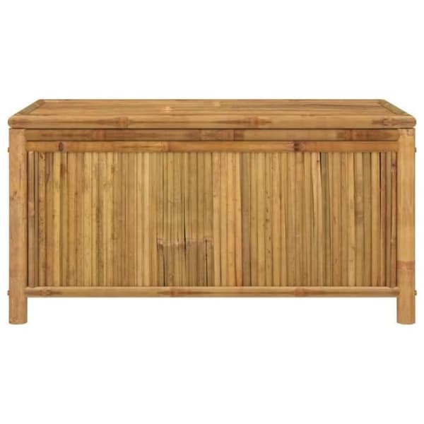 vidaXL Trädgårdsförvaringslåda 110x52x55 cm Bambu 319876