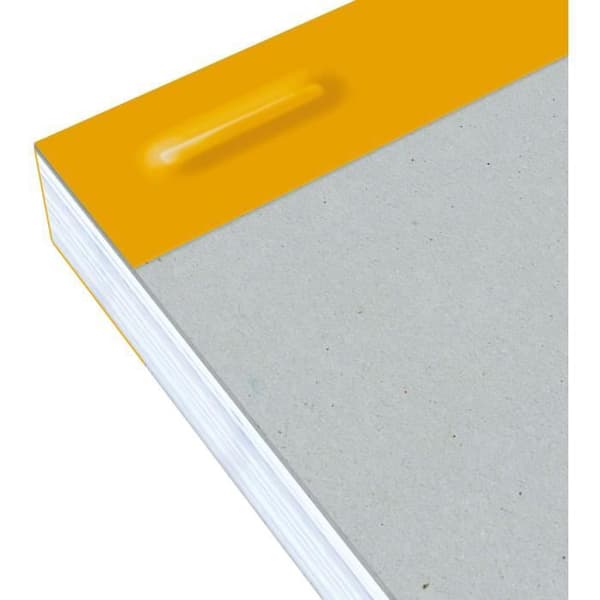 Bloc-notes - OXFORD - Stora rutor - 160 sidor - 31,5 x 21 cm - Orange