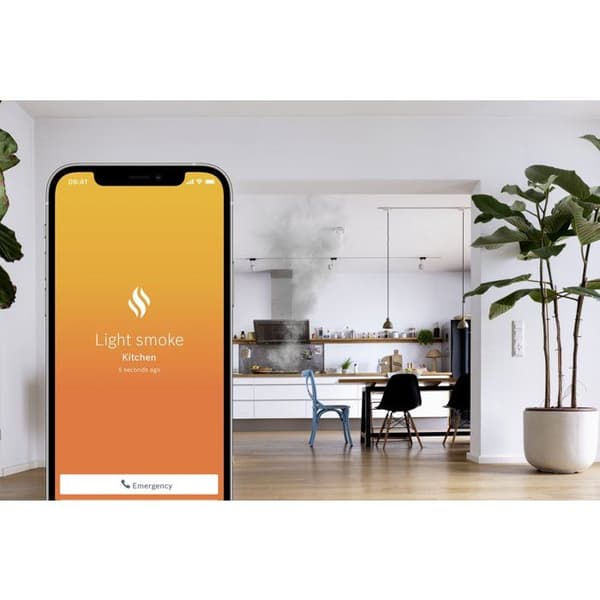Röksensor - BOSCH - Smart Home - Twinguard - Branddetektering + Inbyggd luftkvalitet