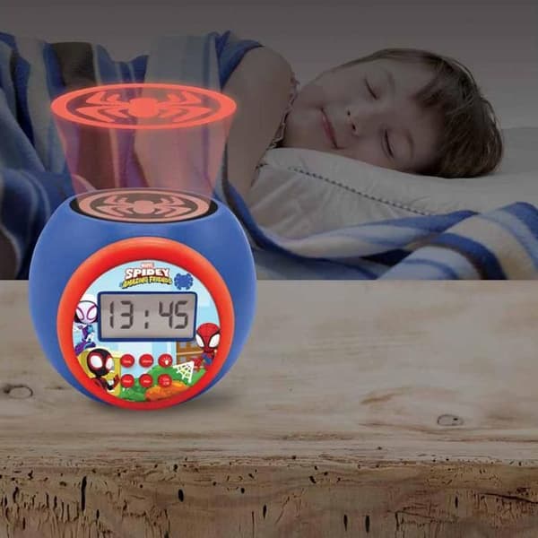 Alarm Clock Projector Spidey och hans fantastiska vänner