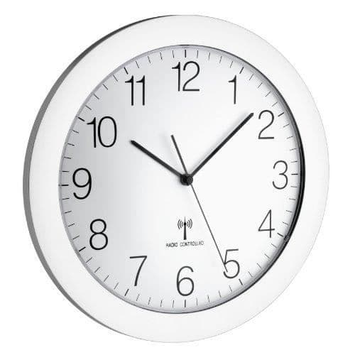 Klocka - TFA-DOSTMANN - TFA 60.3512.02 - Diameter 30,2 cm - Plast - Inomhus
