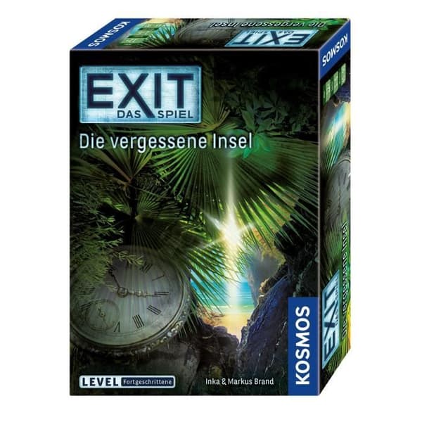 Kosmos 692858 - KVM SWITCH - Spel Giochi Uniti Exit: The Forgotten Island Table Game, Multicolor German Version