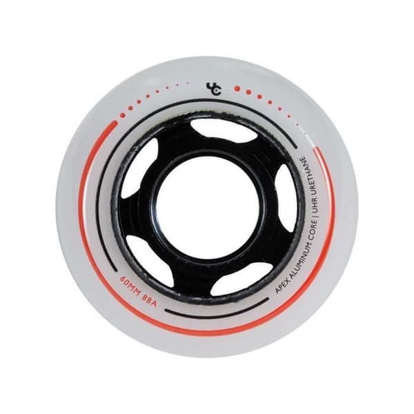 Undercover Apex 88A rullhjul (pack om 4) 64 Vit