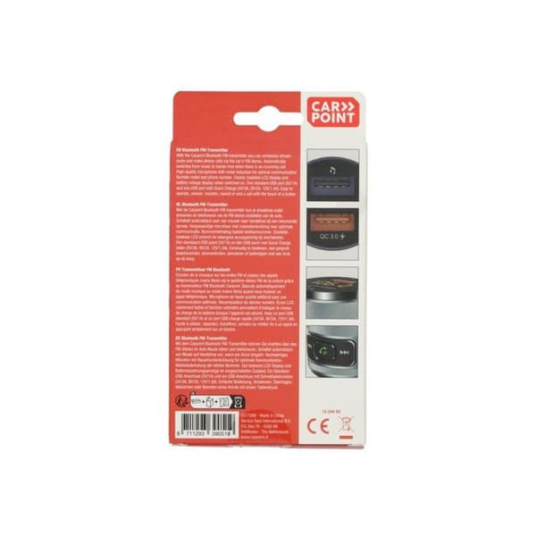 FM SÄNDARE BLUETOOTH CARPOINT
