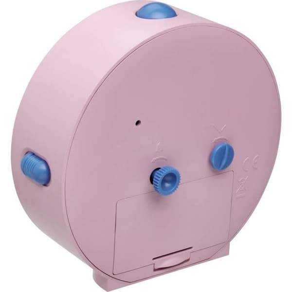 TFA Dostmann 60.1033.12 kvarts Klocka rosa tyst urverk
