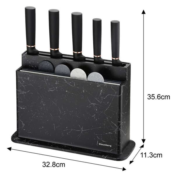 KNIV- OCH SKÄRBRÄDSET I STÄLL KLAUSBERG KB-7834