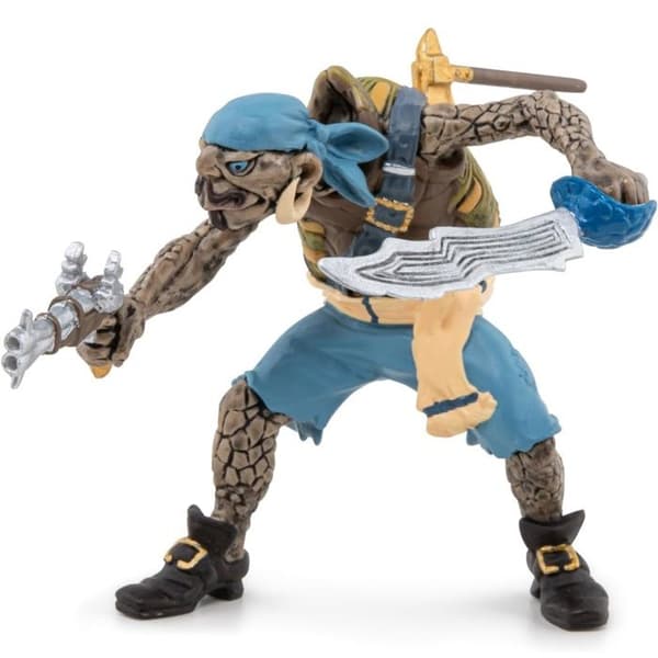 Figurine pirat mutant sköldpadda