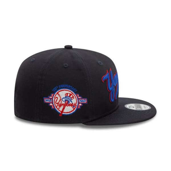 New York Yankees Wordmark Patch 9Fifty snapback keps