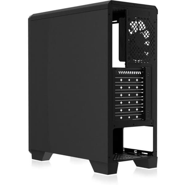 ATX Medium Tower PC Chassi - Zalman - S3 TG - Glasfront - 3 Fläktar - Svart