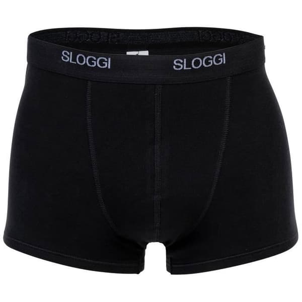 Sloggi boxershorts för män - enfärgade, 2-pack