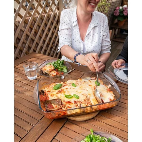 Lasagneform - PYREX - 1450033 - Rektangulär - I borosilikatglas - 40 x 27 cm