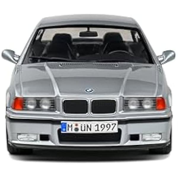 Samlarbil i miniatyr - SOLIDO - BMW E36 M3 COUPÉ - 1:18 - Silver - 1990