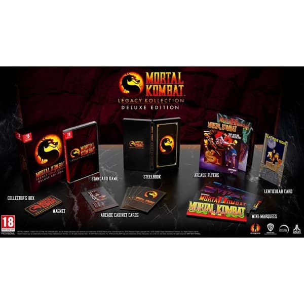 Mortal Kombat Legacy Kollection Deluxe Edition Nintendo Switch