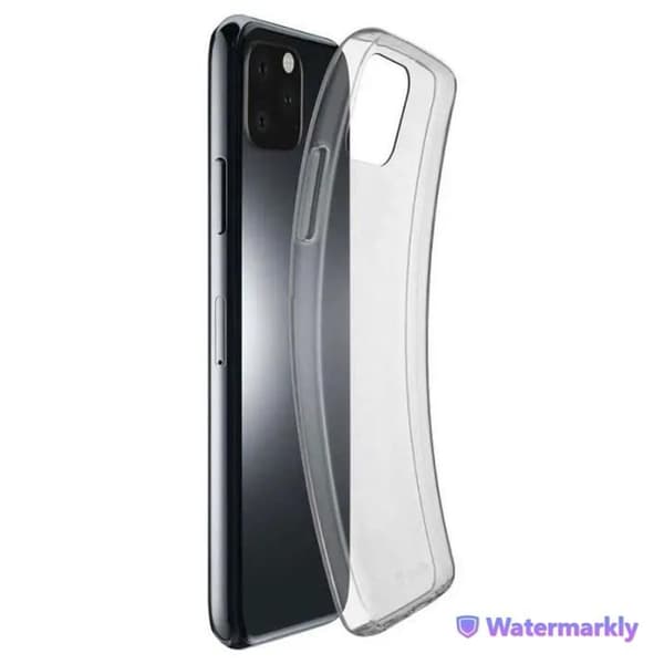 Skyddsskal - Gummiskal Fint iPhone 11 Max - Transparent CL