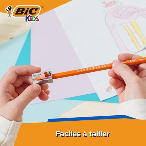 Färgpennor - BIC - ECOLUTION KIDS - 24 stycken - Flerfärgad - Barn 3+