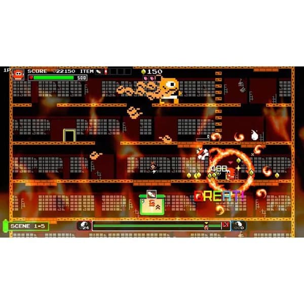 Ninja JaJaMaru Den Stora Yokai Striden + Hell Deluxe Edition Nintendo SWITCH