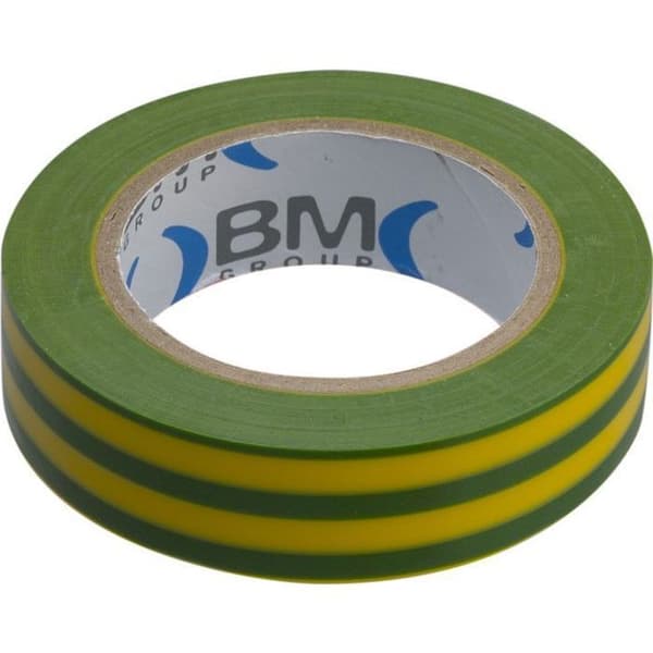 Elastiskt isoleringsband Beta tools RUBAN ISOLANT ÉLECTRIQUE 10 M x 15 MM GUL-GRÖN