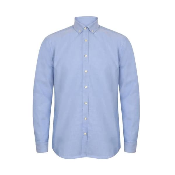 Henbury Classic Fit långärmad skjorta