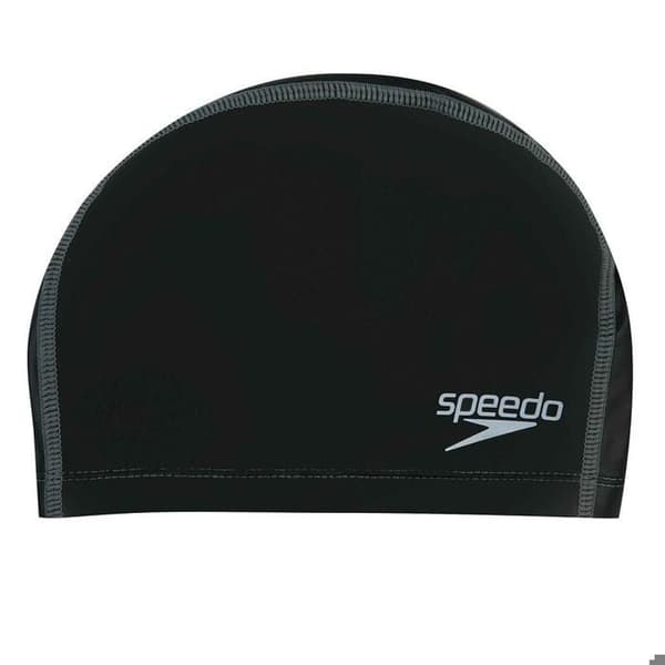 Badmössa - Speedo - Pace - Svart - Designad för långt hår - Klorbeständig